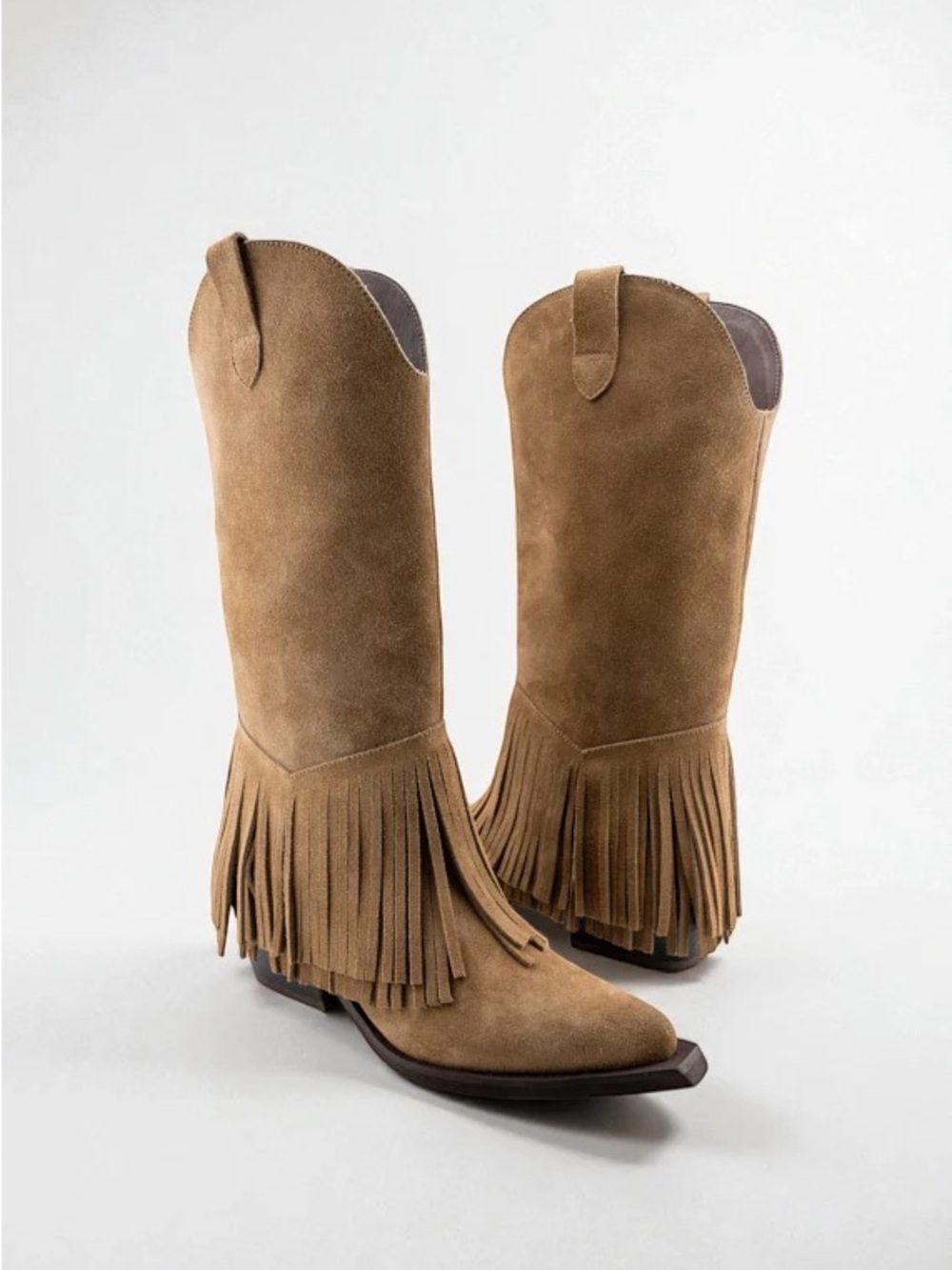 New in box STIVALI New York  Western Fringe Boots – Size 8
